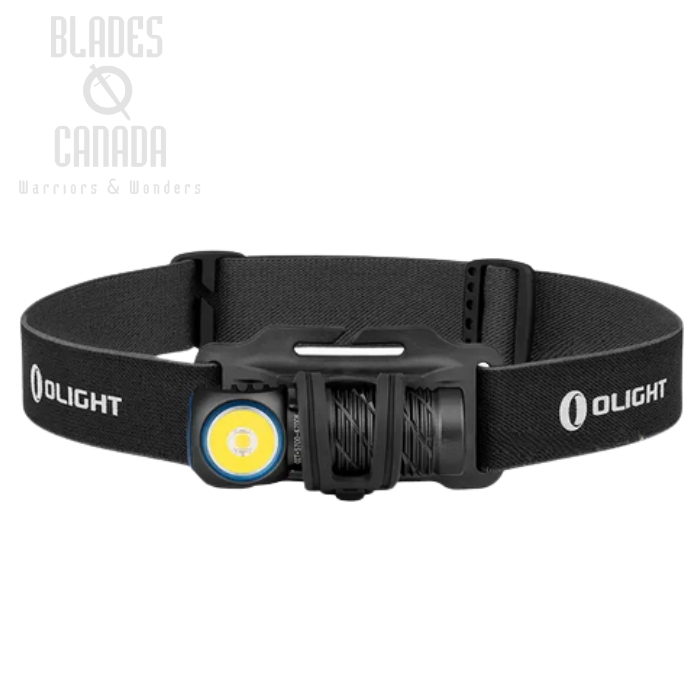 Olight Perun 2 Mini LED Rechargeable Headlamp, Black Neutral White- 1,100 Lumens